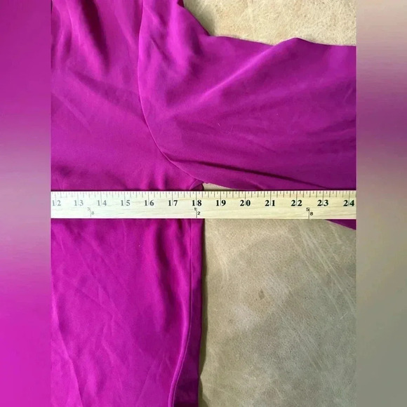 NWT REVOLVE Krisa Pink Tie Front Blouse Women’s Size XS 100% Polyester - Picture 6 of 10